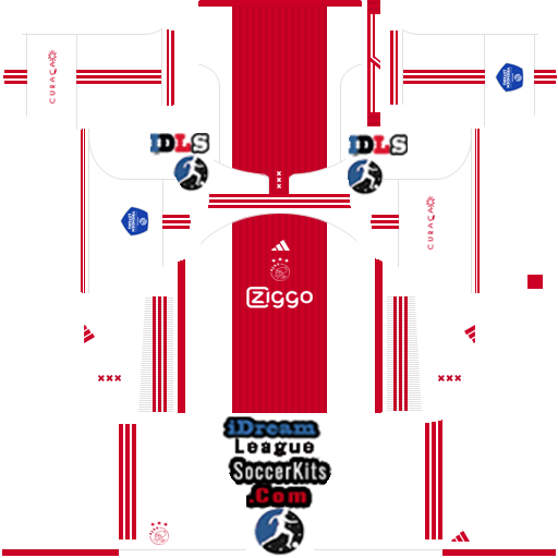 AFC Ajax DLS Kits 2024 Dream League Soccer 2024 Kits