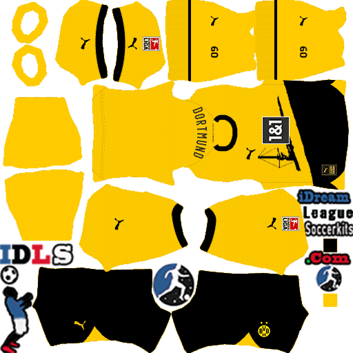Borussia Dortmund DLS Kits 2024 DLS 2024 Kits