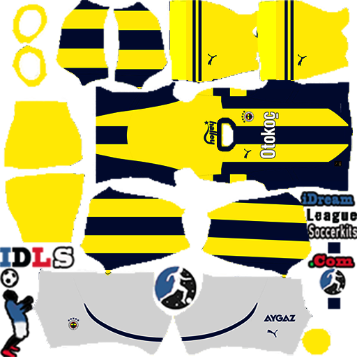 Fenerbahce DLS Kits 2025 Dream League Soccer 2025 Kits