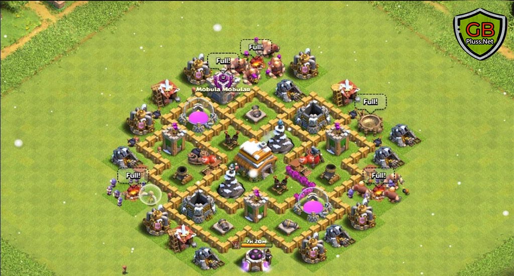 Best TH6 war Layout