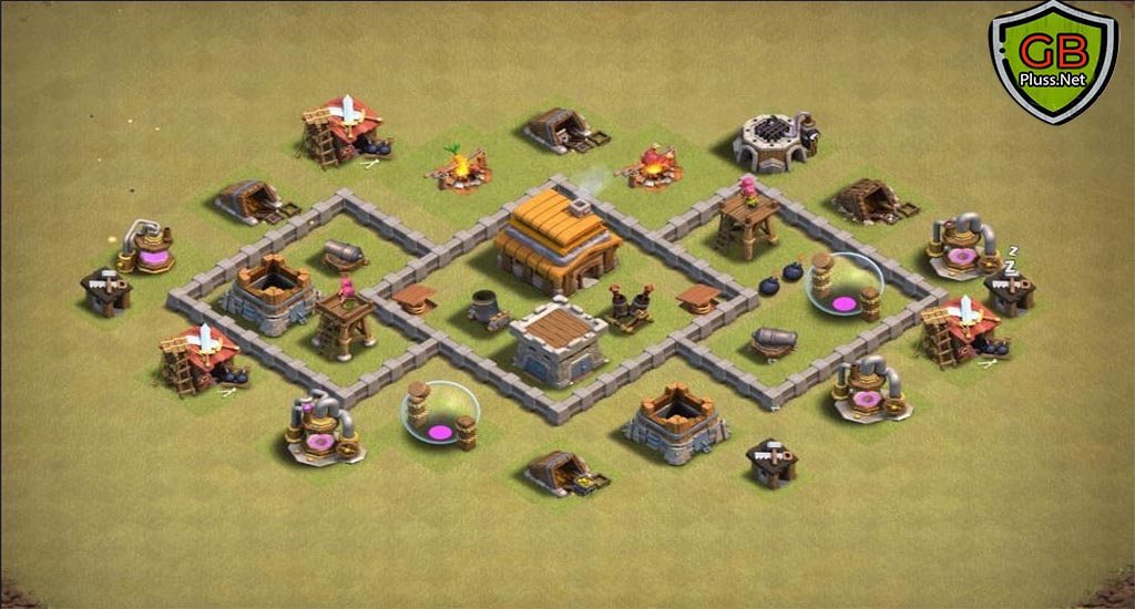 best th4 war base links