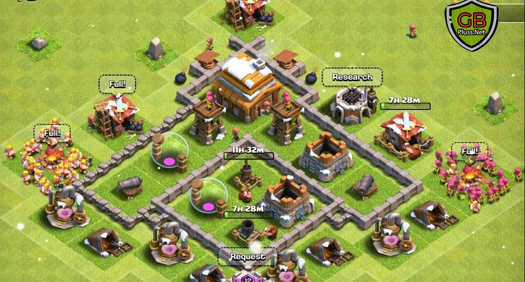 best townhall 4 farming bases
