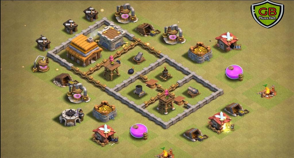 coc th4 war base link