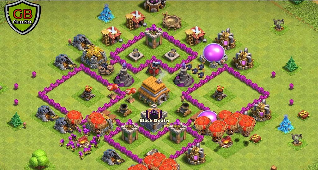 coc th6 war base link