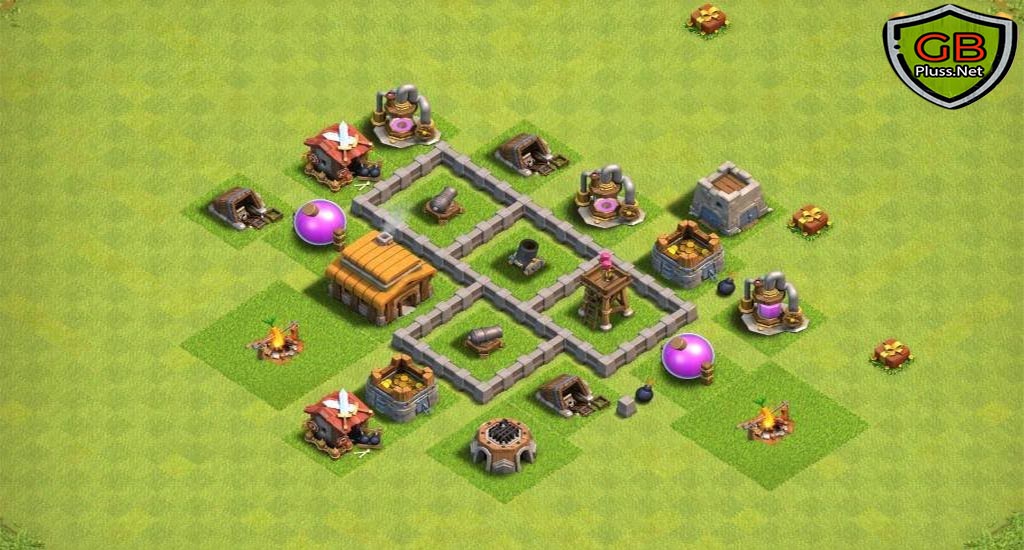 th3 war base anti 2 star