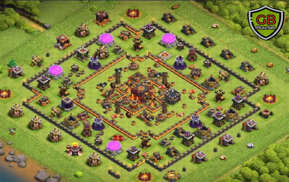 Best TH10 hybrid Layout