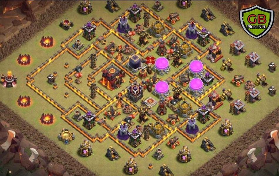 Best TH10 war Layout