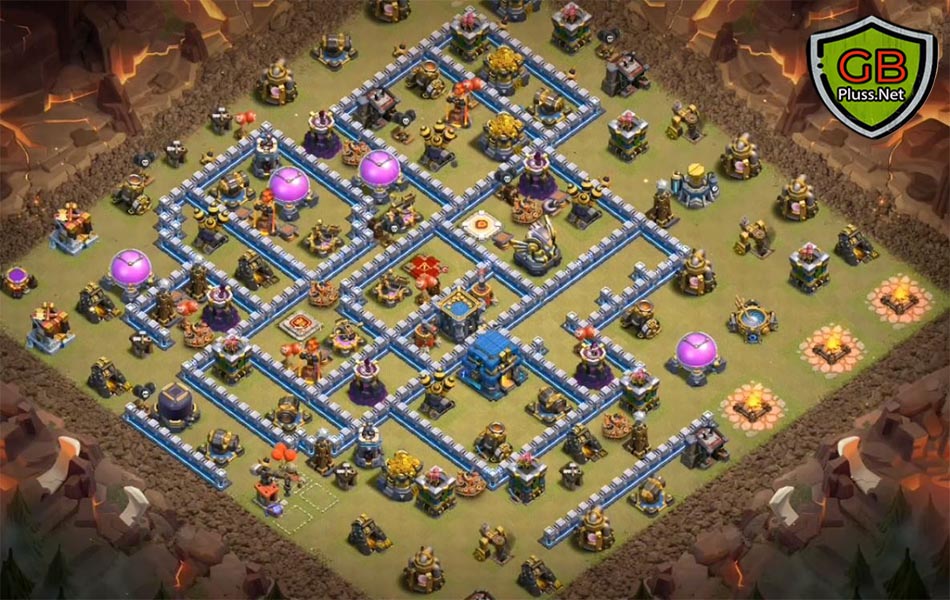 Best TH12 Trophy Layout