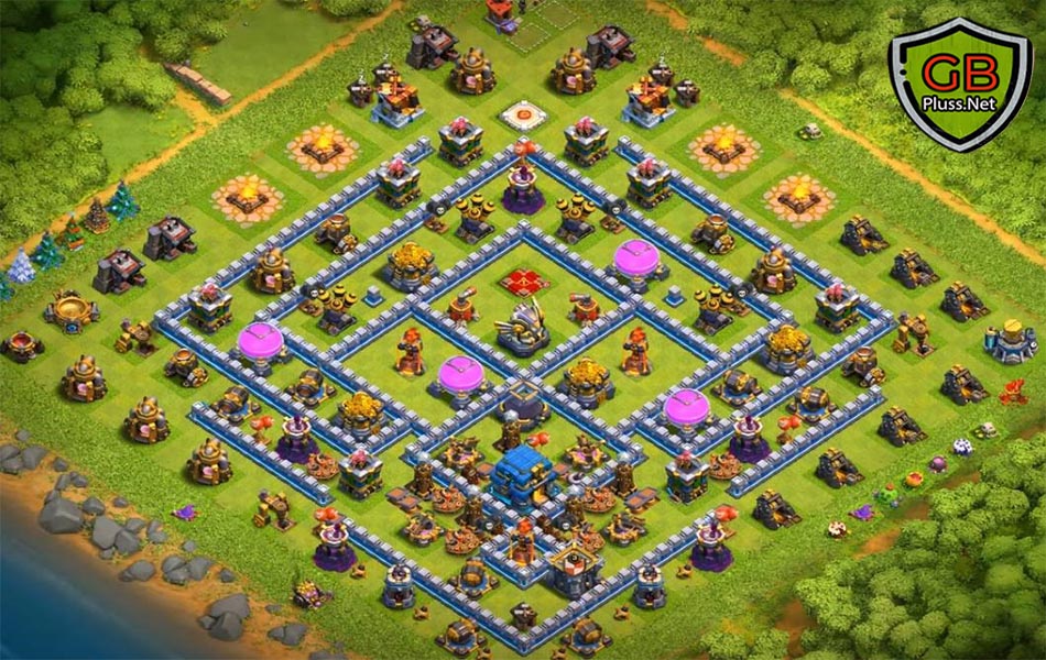 Best TH12 war Layout