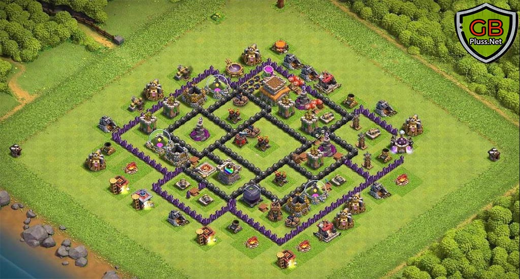 Best TH8 Trophy Layout