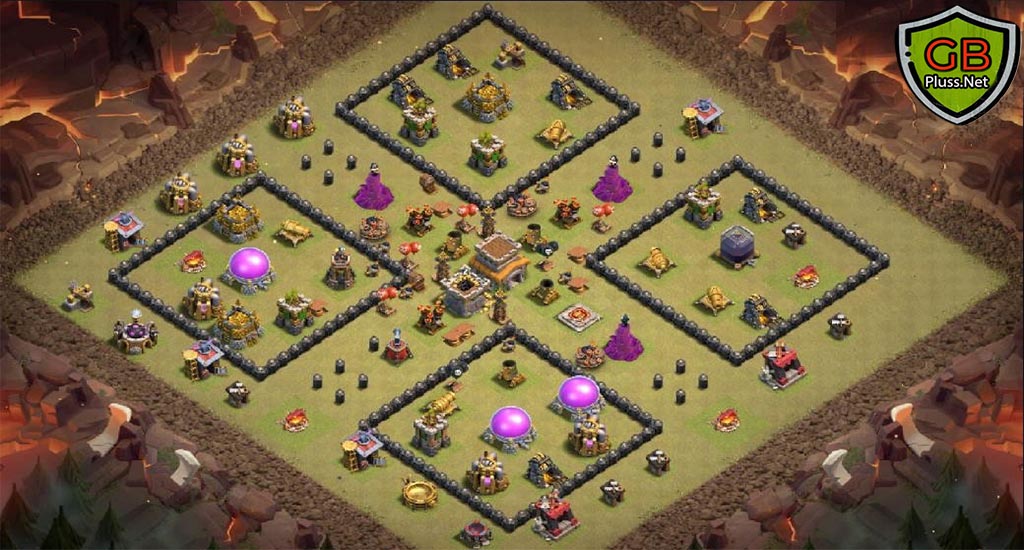 Best TH8 war Layout