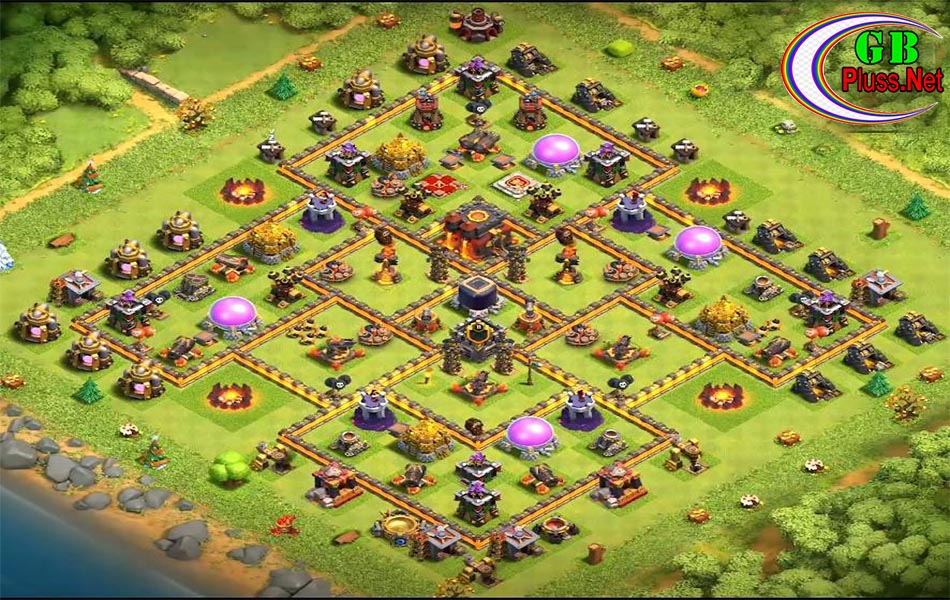 best th10 war base links