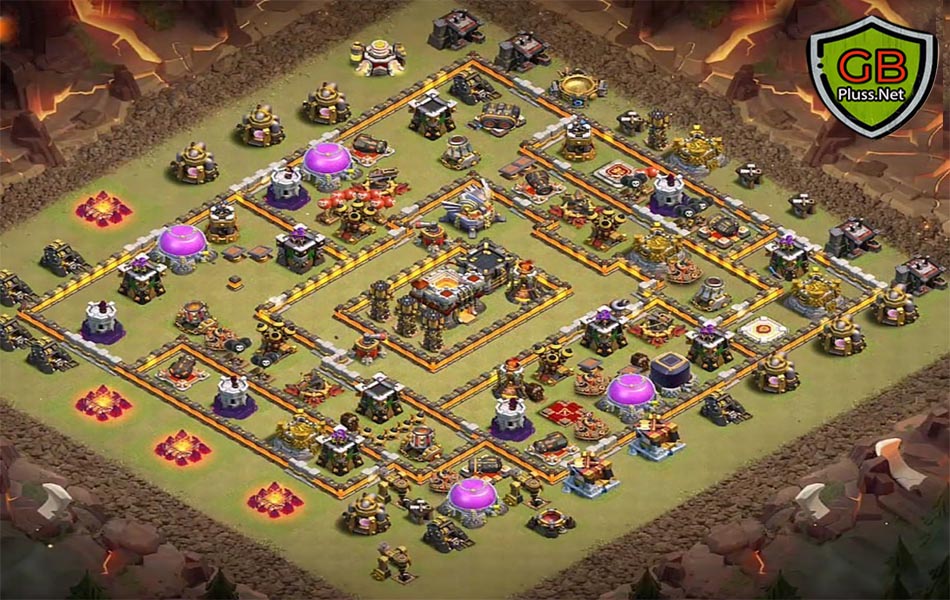 best th11 war base links