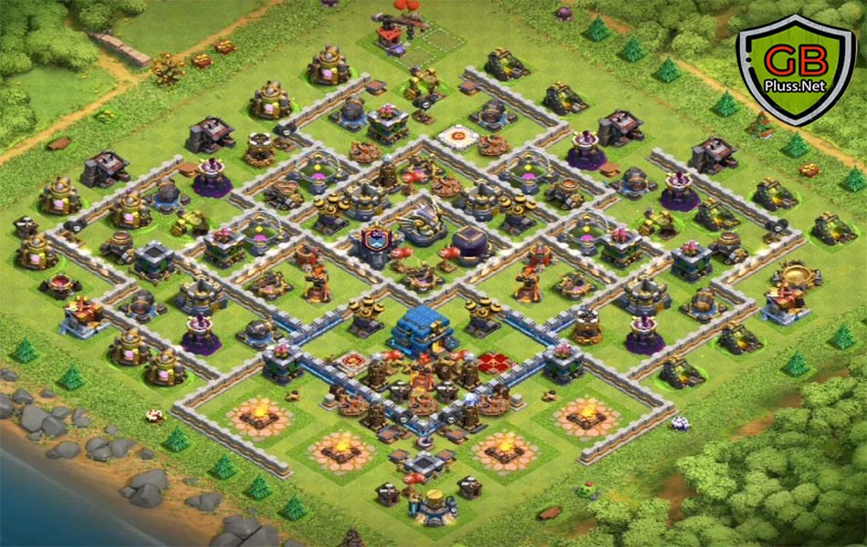 best th12 farming base links