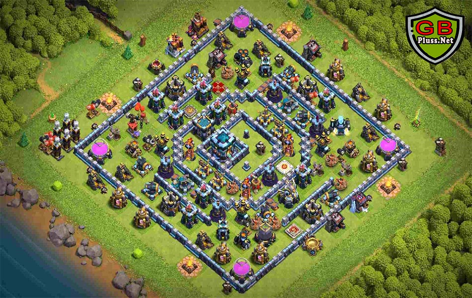 best th13 farming base links