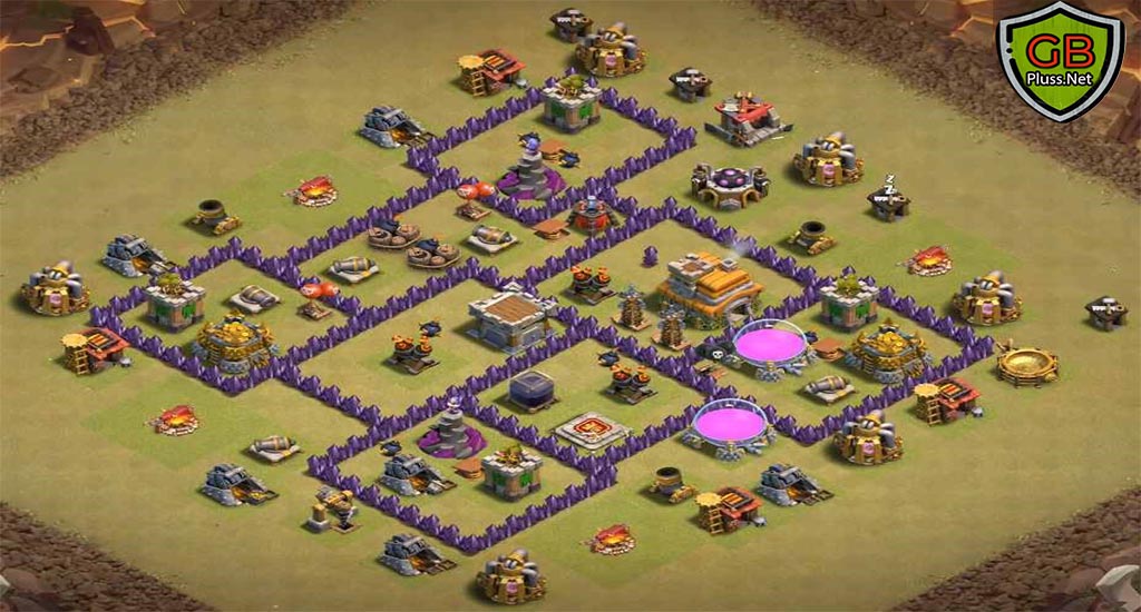 best th7 war base links