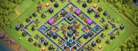clash of clans th13 farming layout link