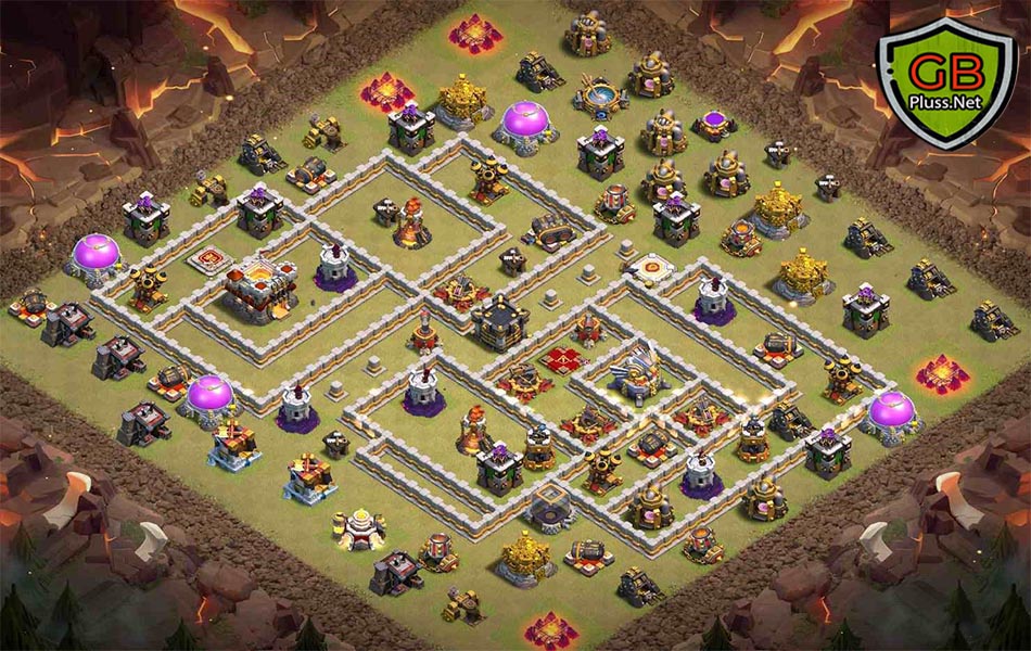 coc th11 war base link