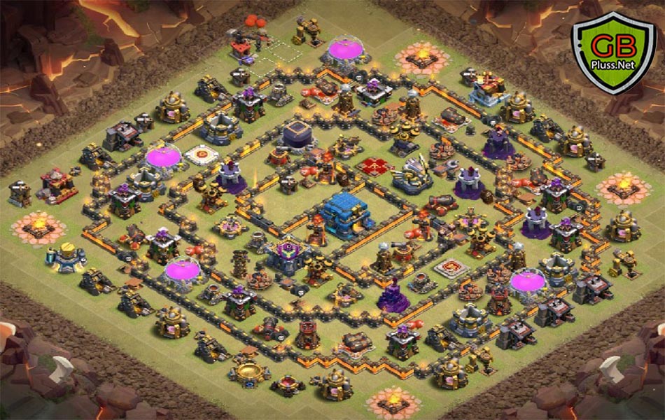 coc th12 war base link