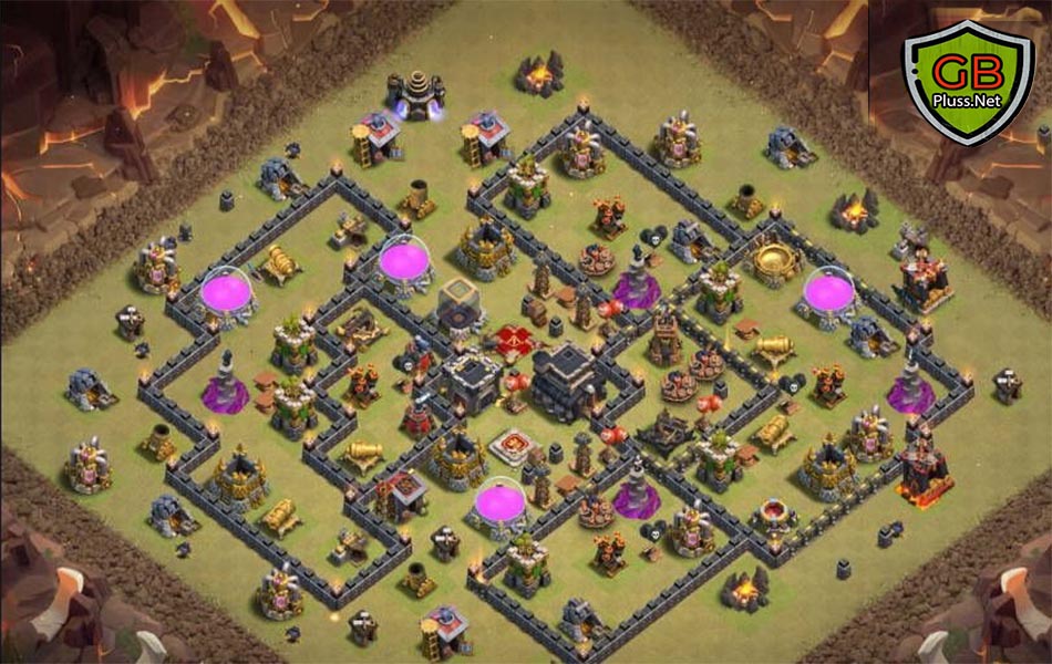 th9 war base anti 2 star