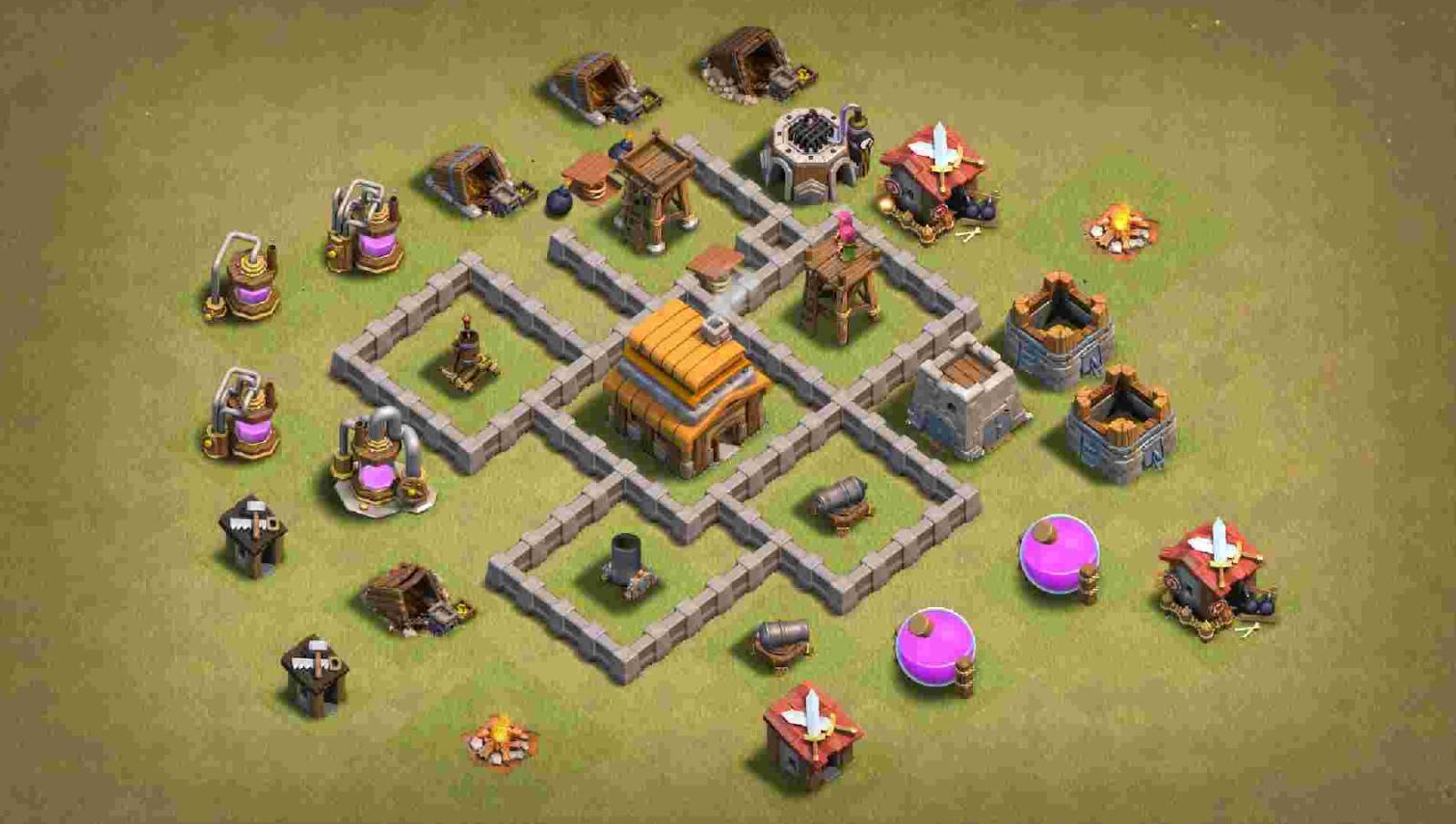 Best TH4 Base Anti 3 Stars