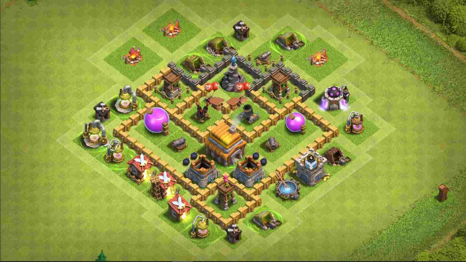 Best Town Hall 5 Hybrid Base Links