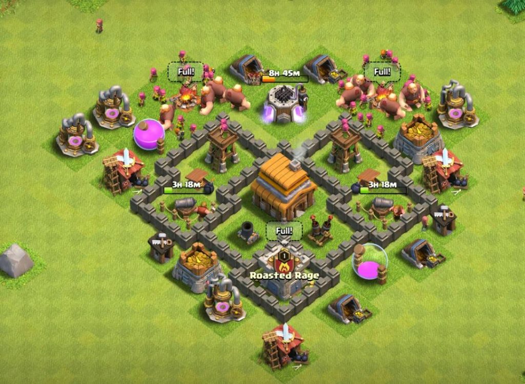 Best th4 War Base Anti 3 Stars