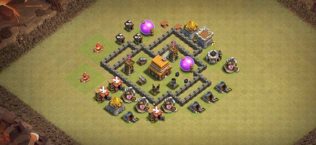 Best th4 War Base Links 2023