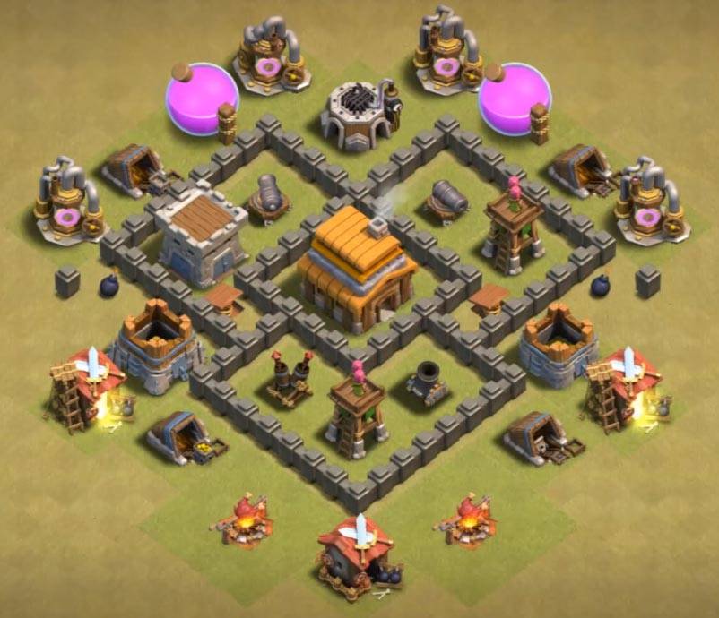 Best th4 trophy Base Links 2023