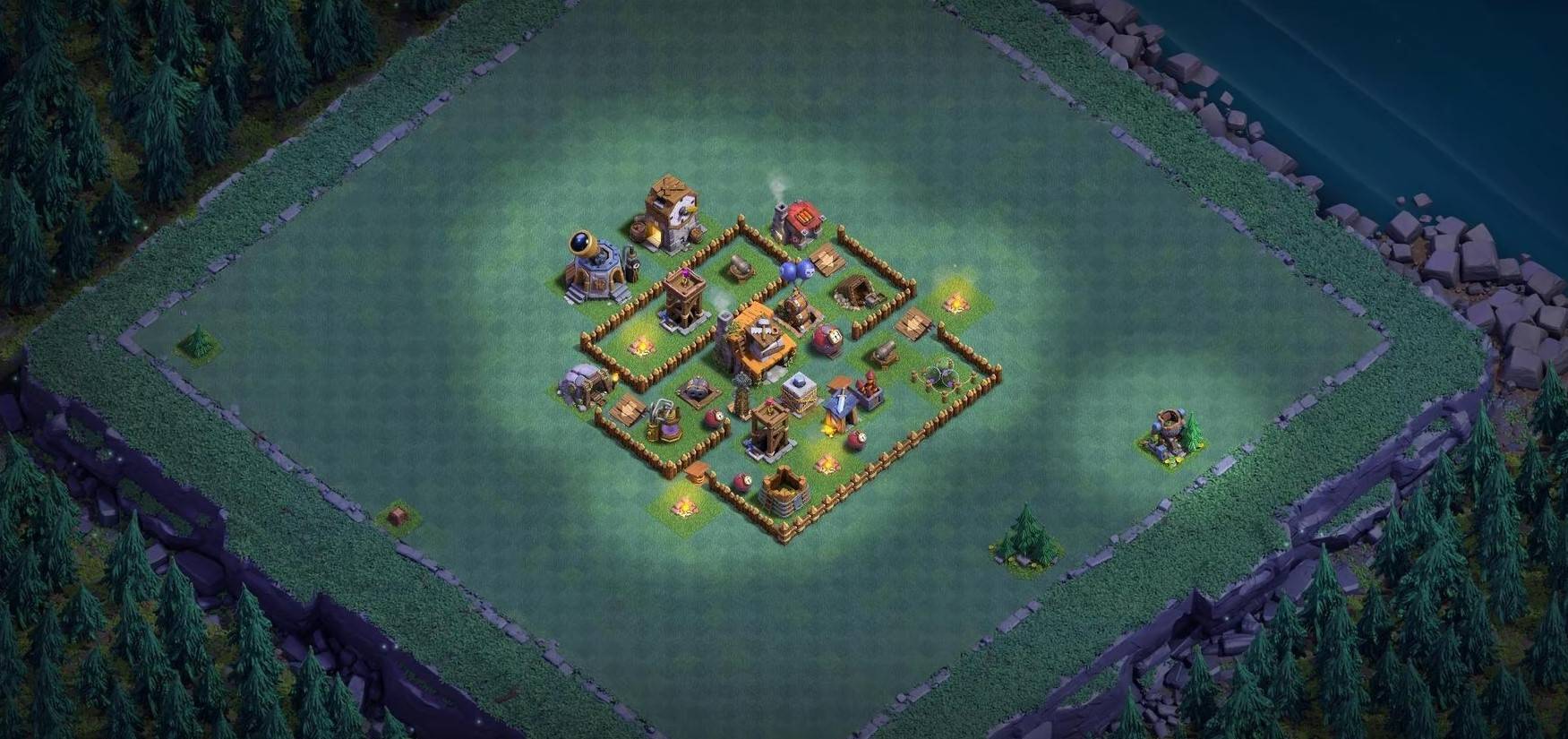 COC bh4 Base Anti 2 Stars