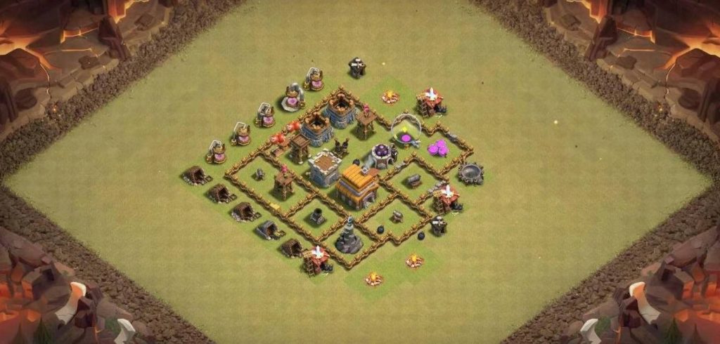 Town Hall 5 Farming Base Layout Links Anti 3 Stars