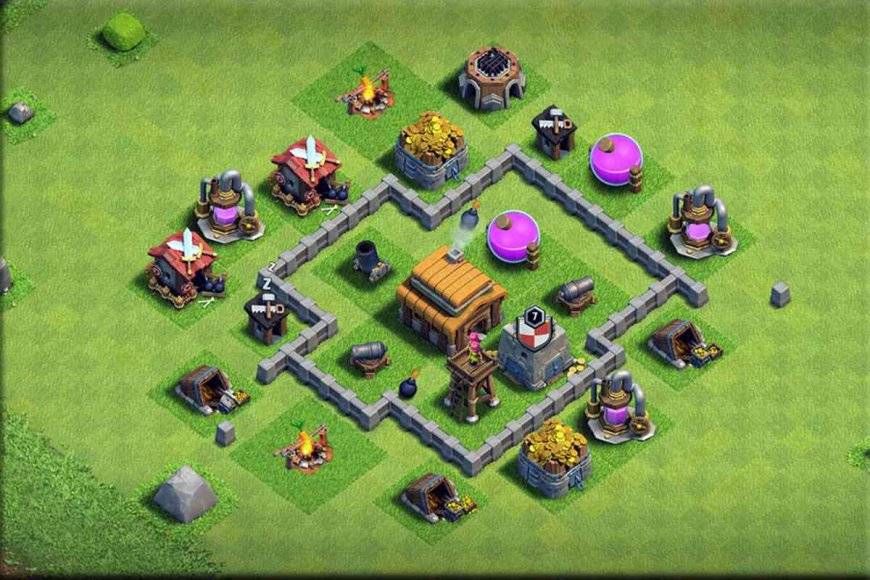 anti 3 star th3 war base