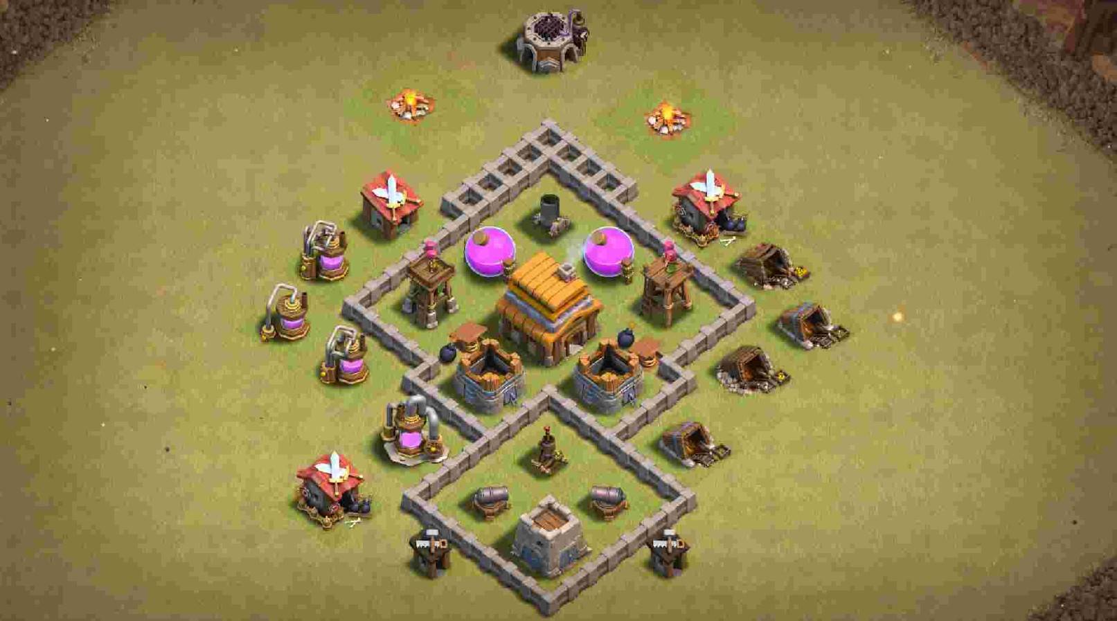 best th4 farming base copy link