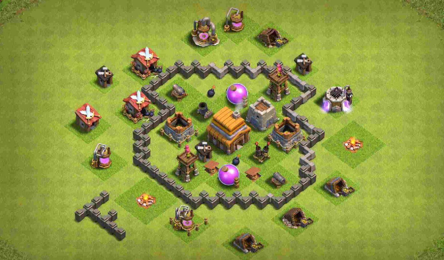 best th4 farming base link