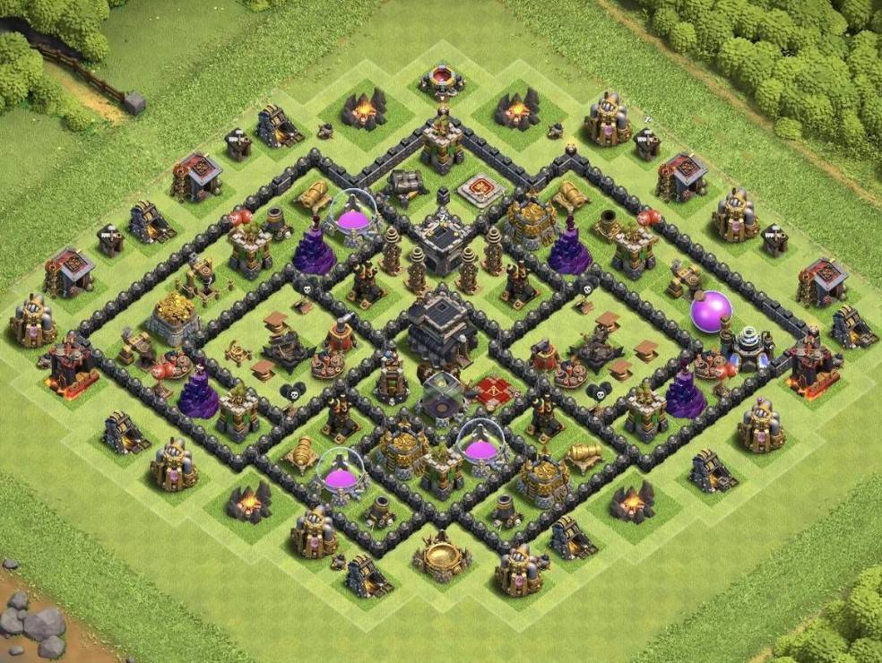 best farming base for th9 with link