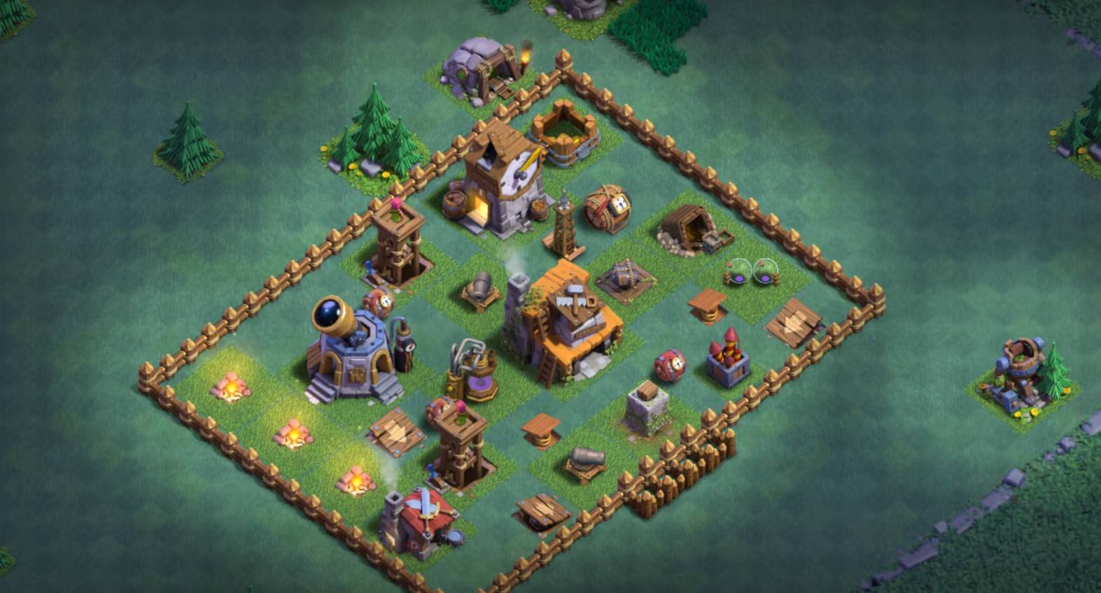 builder hall 4 base defense download