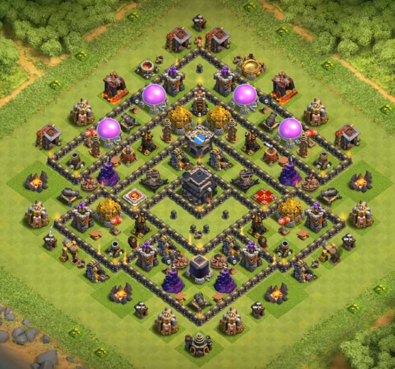 centralized town hall 9 trophy design link