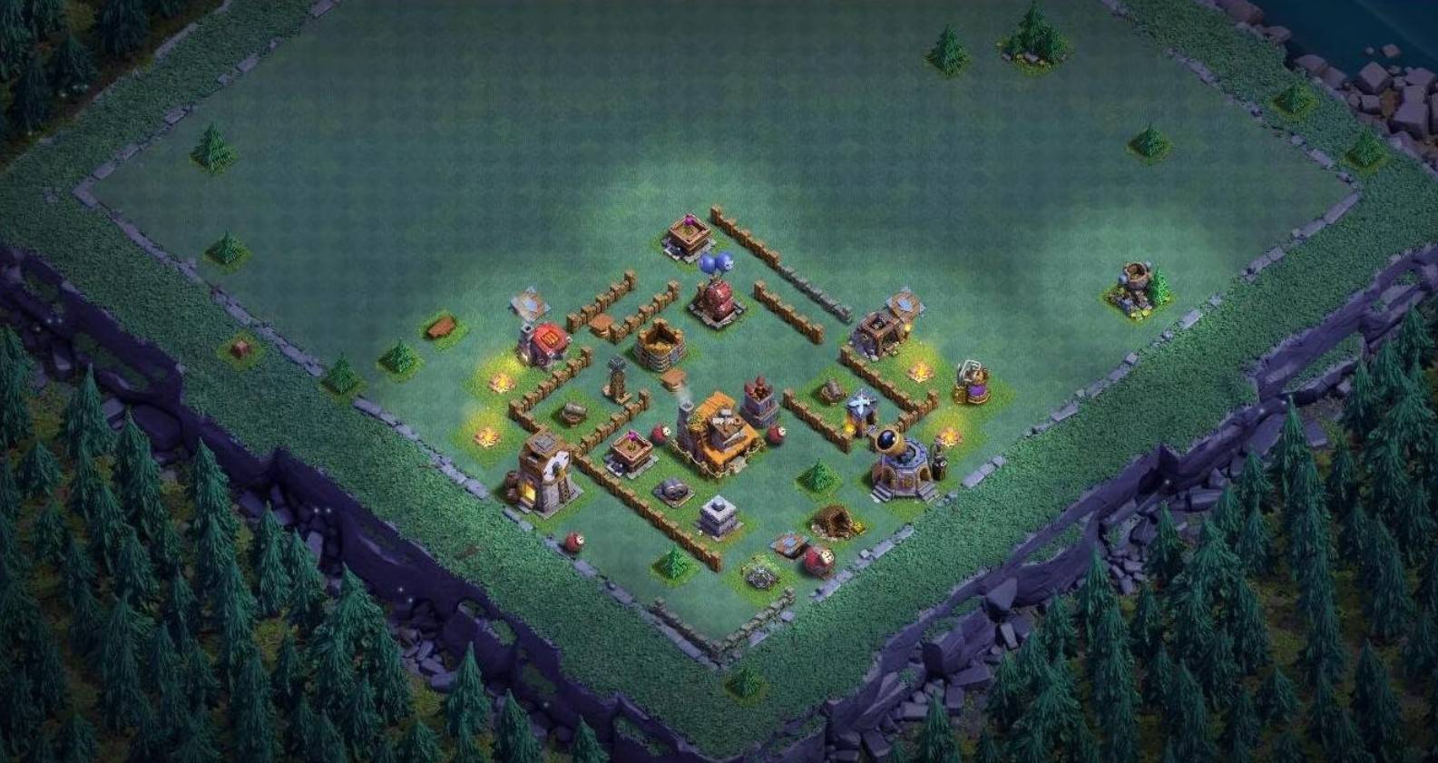 clash of clans bh4 base 2023