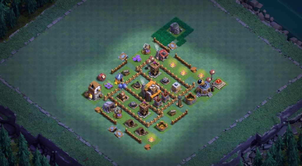 clash of clans bh5 base anti everything