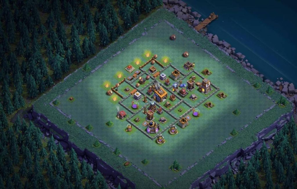 clash of clans bh8 base anti everything