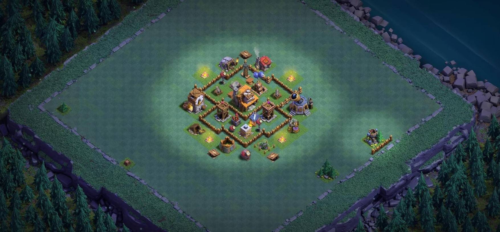 clash of clans builder hall 4 base link