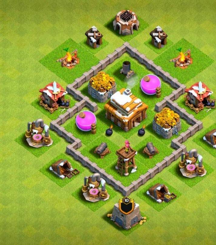 clash of clans th3 base copy link