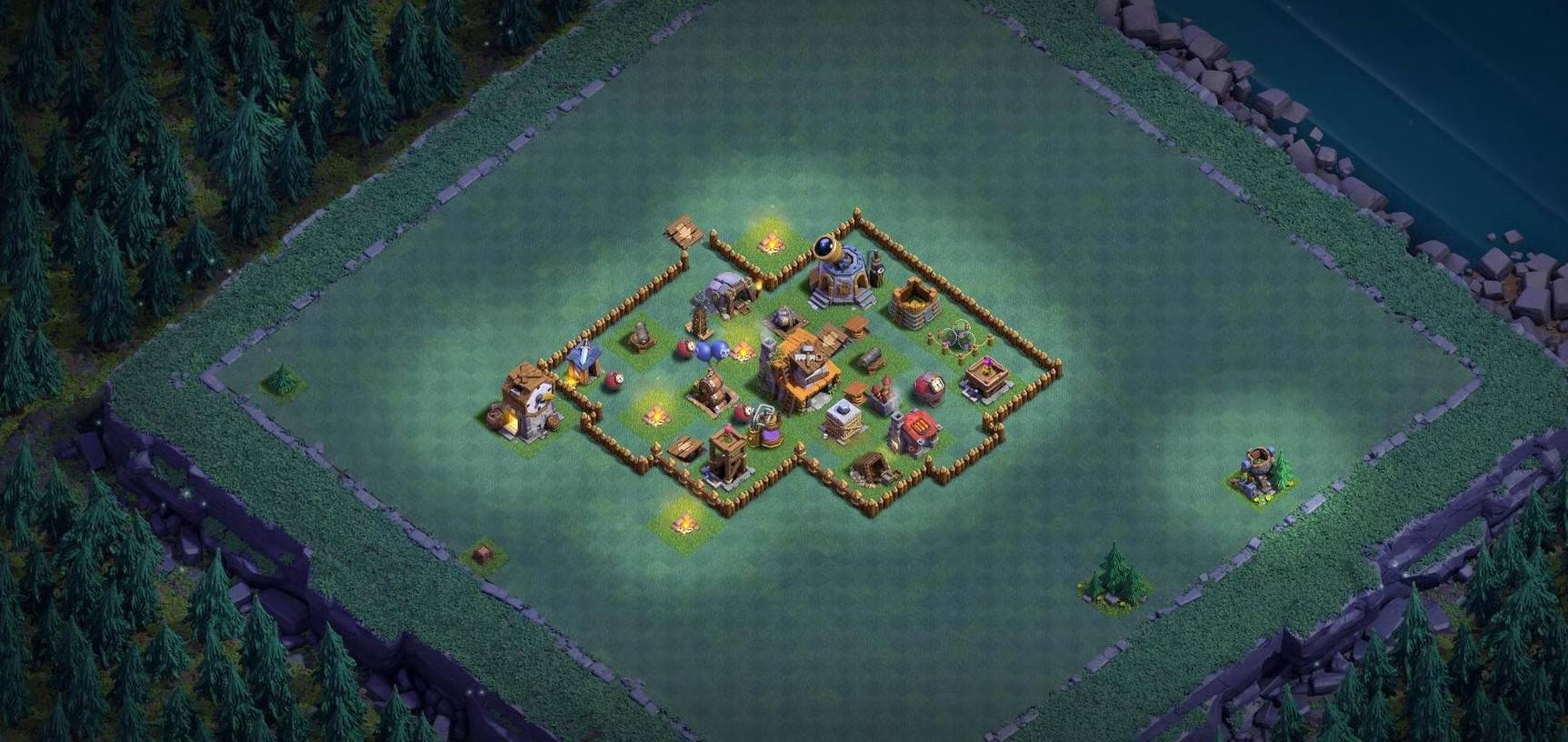 coc builder hall 4 base