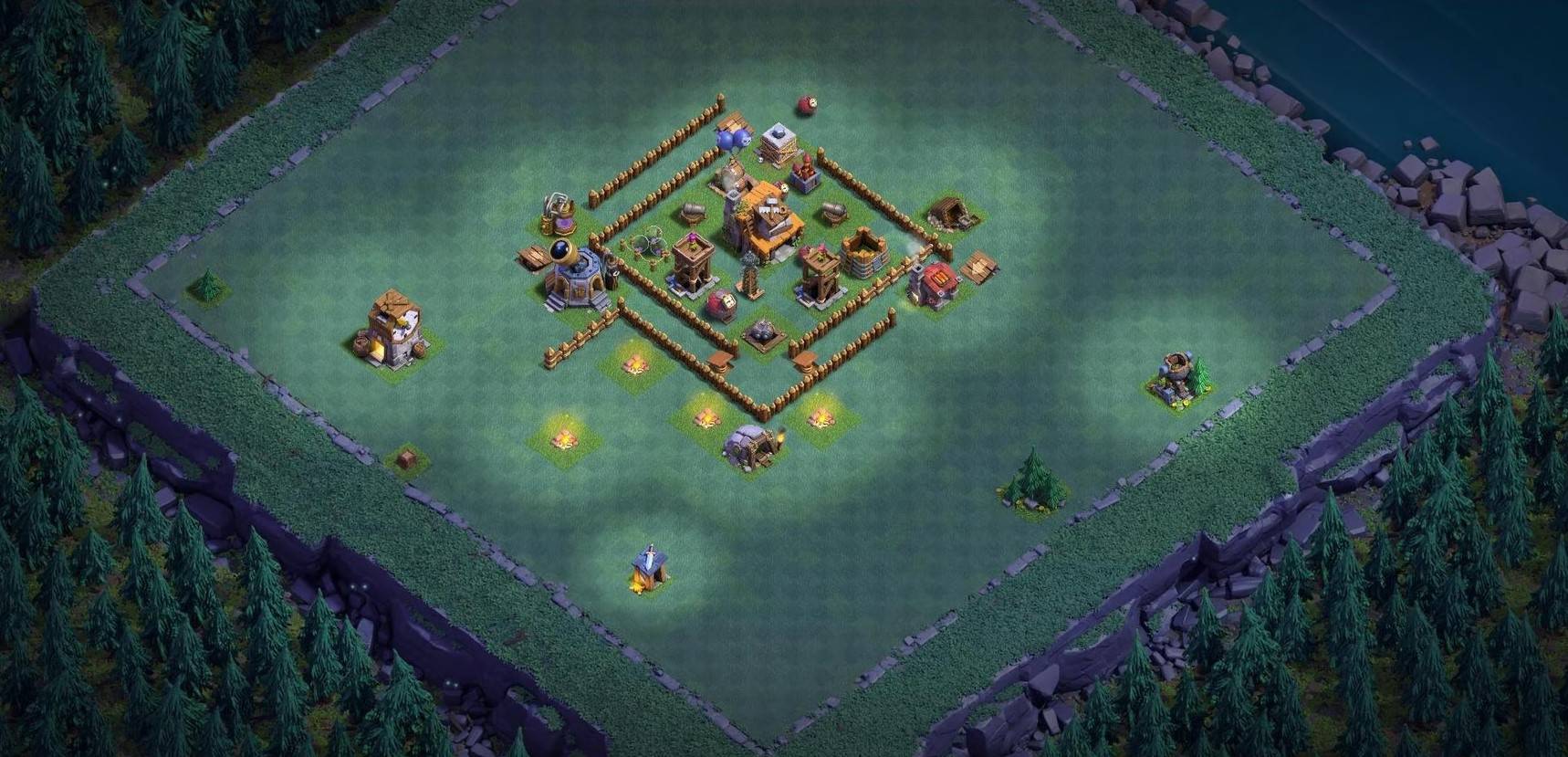 coc builder hall 4 defence base link