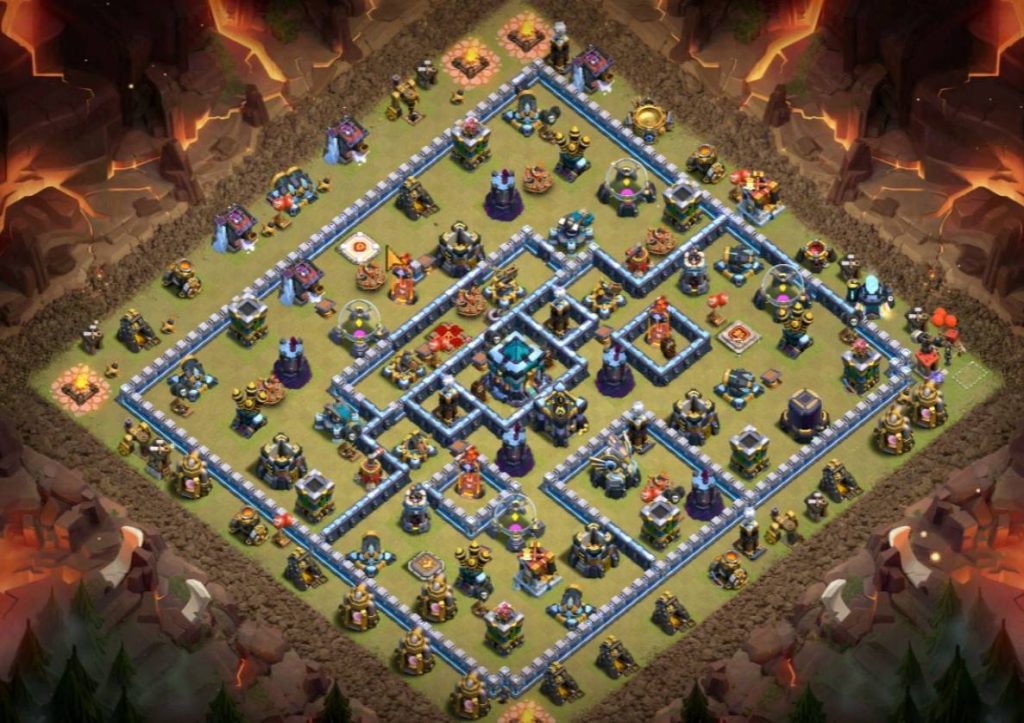 coc th13 farming base