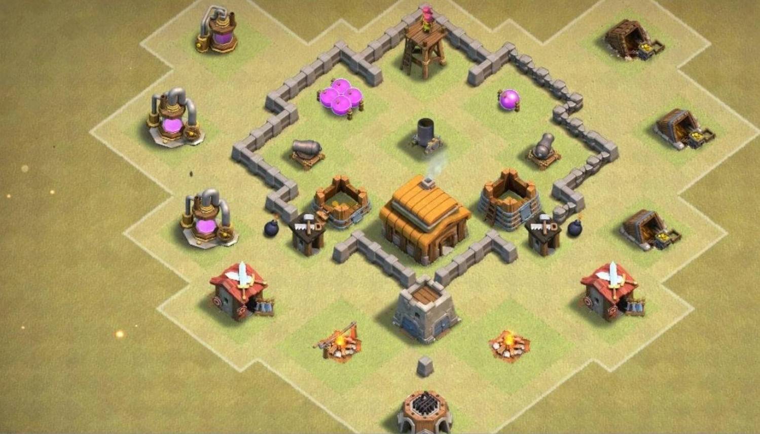 coc th4 base link