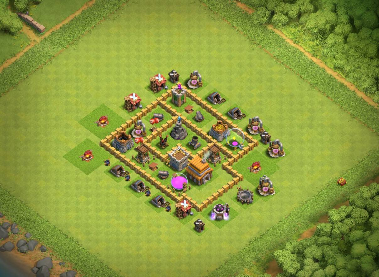 early th5 hybrid base