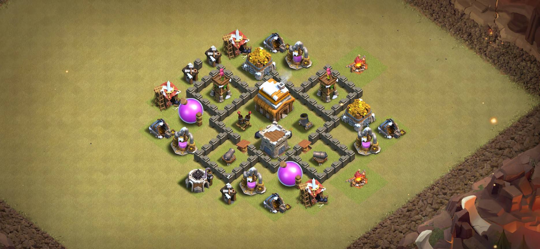 good level 4 trophy base design link