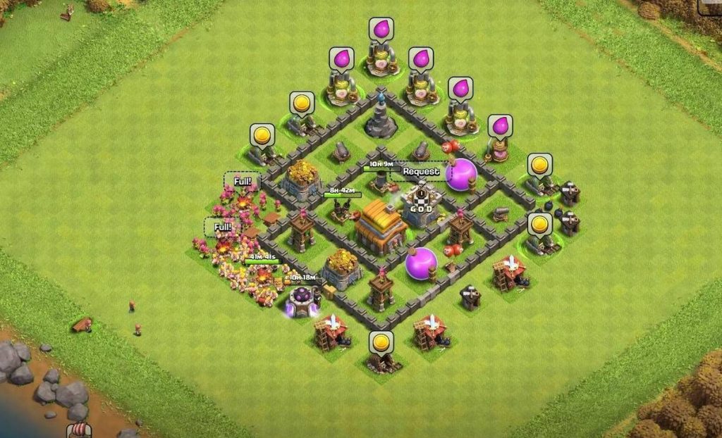 good level 5 farming base design link