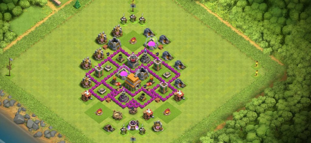 good town hall 6 trophy base link